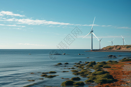 现代科技风力发电机图片