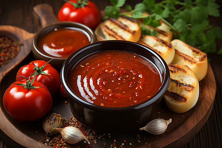 番茄烧烤酱图片
