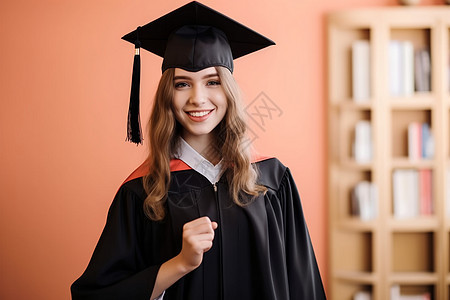 大学毕业的女生图片