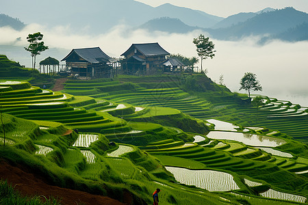 乡村田园风光图片