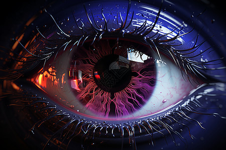 紫光科技艺术眼睛图片