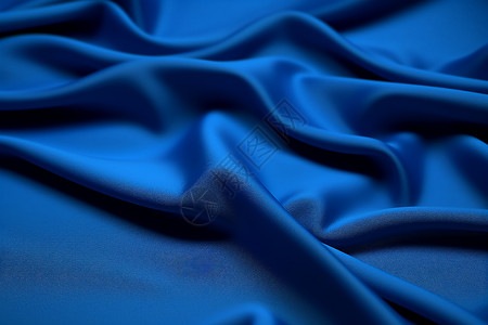 衣物纤维蓝色织物褶皱背景