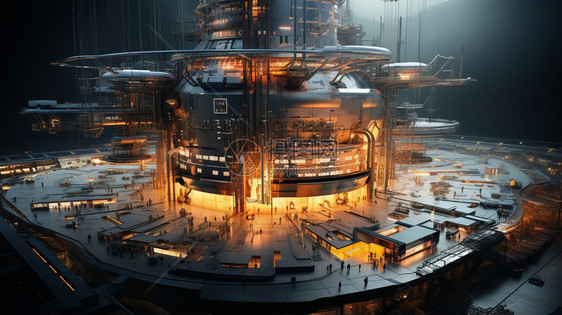 核电站工业科技图片