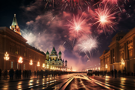 莫斯科的街道图片