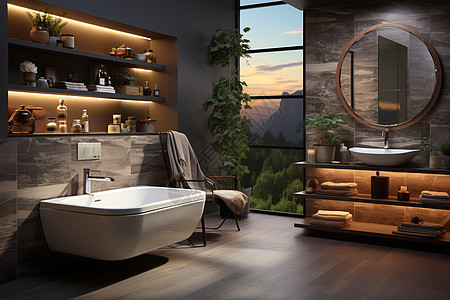 浴室的现代设计图片
