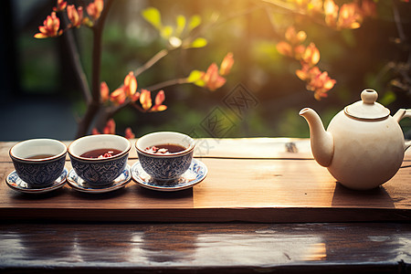 传统的品茶艺术图片