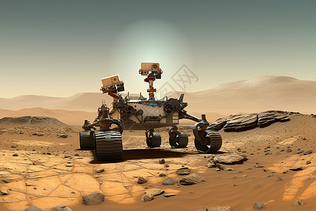 火星上的探险图片