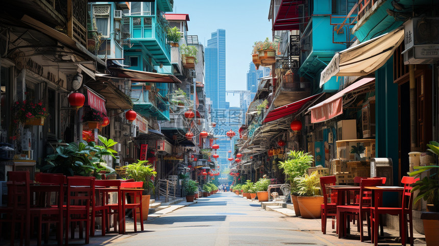 香港风情街图片