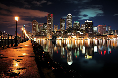 美丽的城市夜景图片