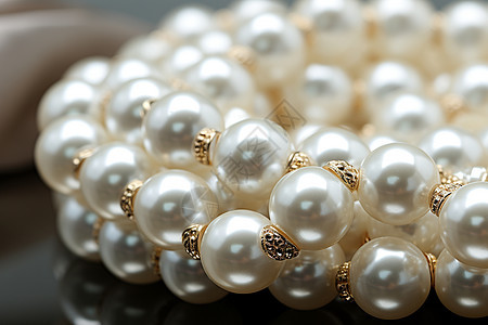 优雅的珍珠饰品图片