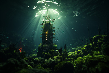海底之旅背景图片