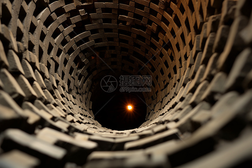精确主义的光明隧道图片