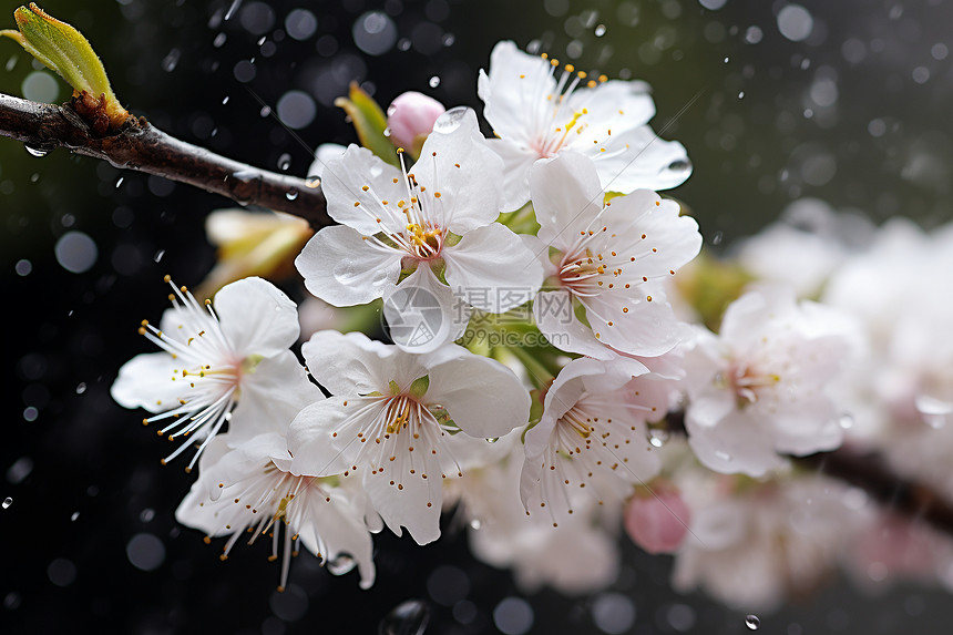 芬芳色彩的花瓣图片