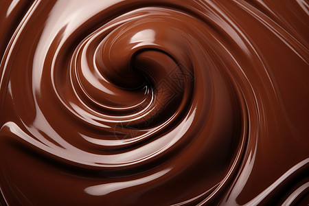 流动的巧克力图片