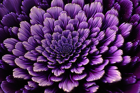 梦幻般的紫色花朵背景图片