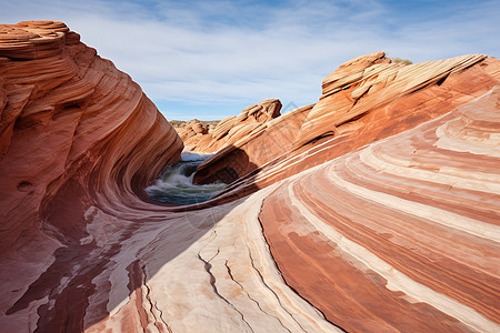 沙漠中的砂岩图片