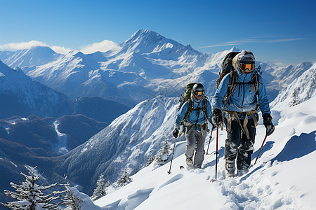 极限登山爱好者图片