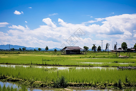 田园乡村风光图片