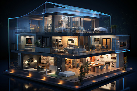 住宅的立体模型图片