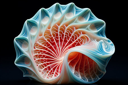 创意美感的贝壳艺术品图片