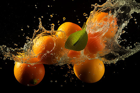 可口的水果橙子图片