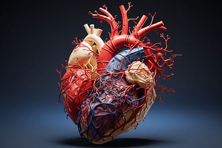 心脏结构图片
