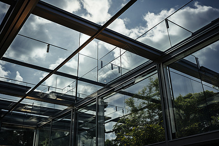 商业中心玻璃天花板建筑图片