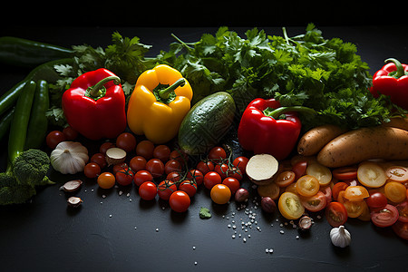 鲜活的蔬果图片