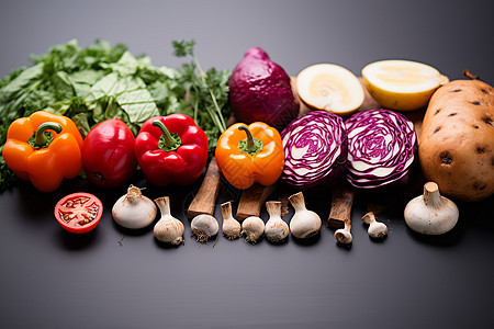 营养健康的蔬菜图片