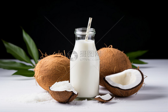 天然美味的椰子图片