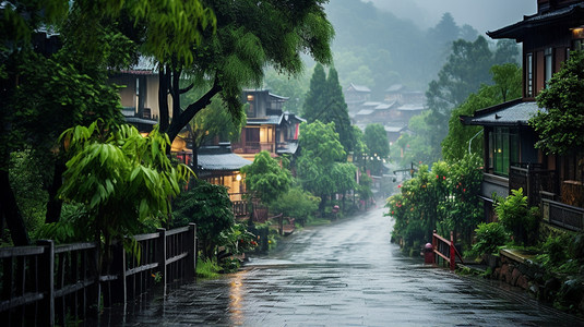 湿滑的地面图片