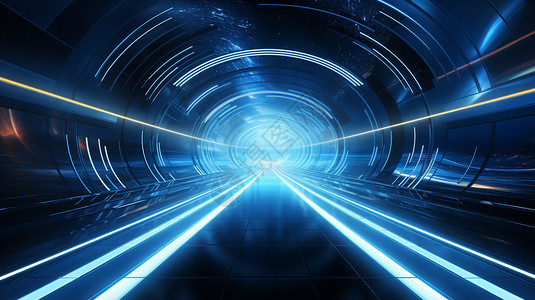 超现代时空隧道图片
