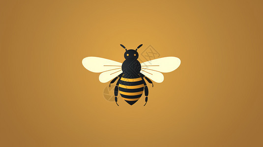 蜜蜂商标背景图片
