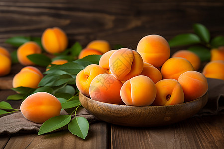 甘甜口感的杏子图片