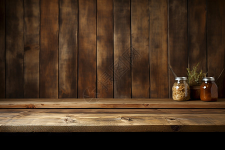 乡村房屋的木桌桌面图片