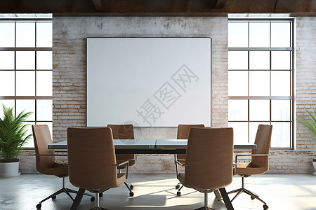 会议室海报现代的会议室装潢背景