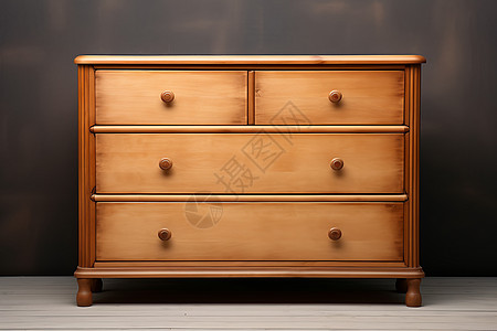 古典的木质床头柜背景图片