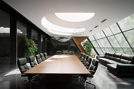 奢华的商务会议室背景