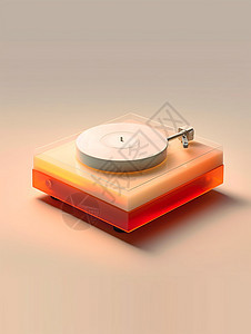 透明的音乐盒设计图片