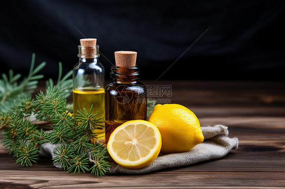 美容疗法的柠檬精油图片