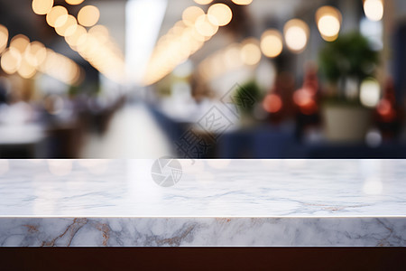 餐厅的大理石台面图片