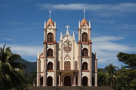 著名的欧式教堂建筑景观图片