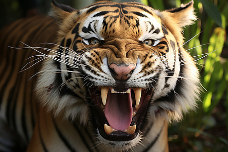 猛兽园中的孟加拉虎图片