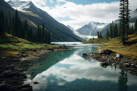 山水自然风景图片