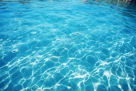 泳池的水波纹图片