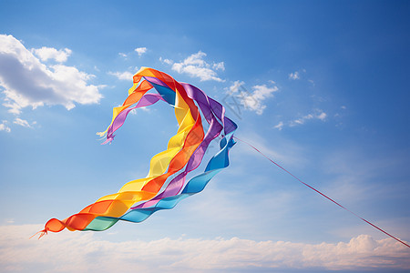 彩色自由的风筝图片