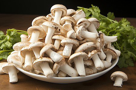 美味的蘑菇图片