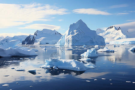 全球变暖的冰山图片
