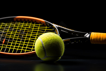 网球比赛中的活动背景图片