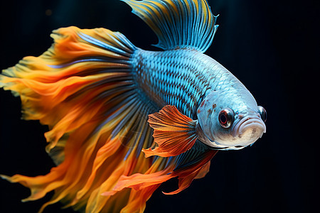 炫彩热带鱼图片